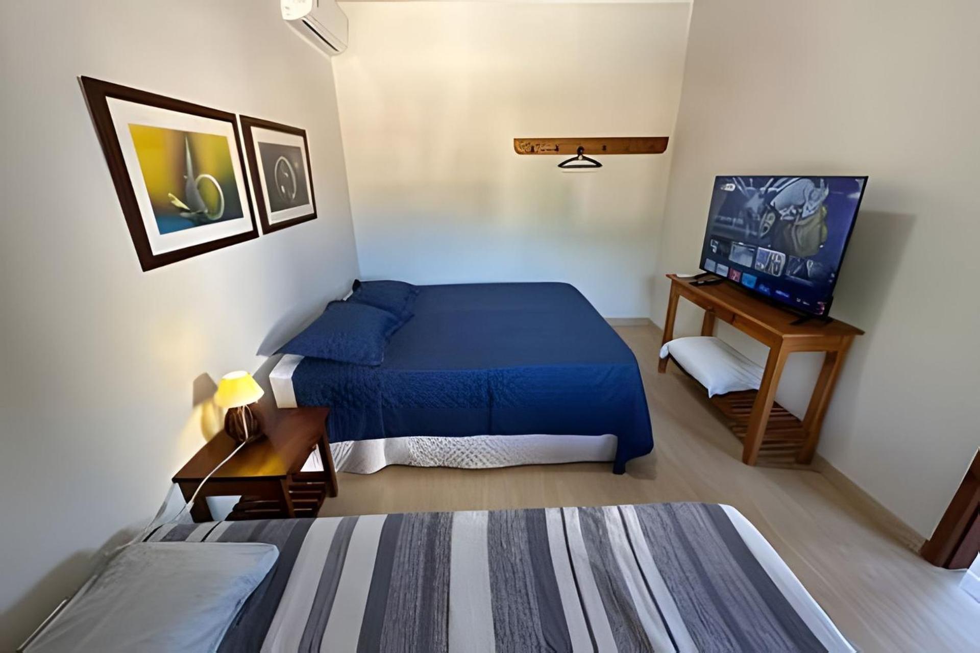 Linda Casa C/ Vista Pro Mar Na Praia Grande Em باراتي المظهر الخارجي الصورة