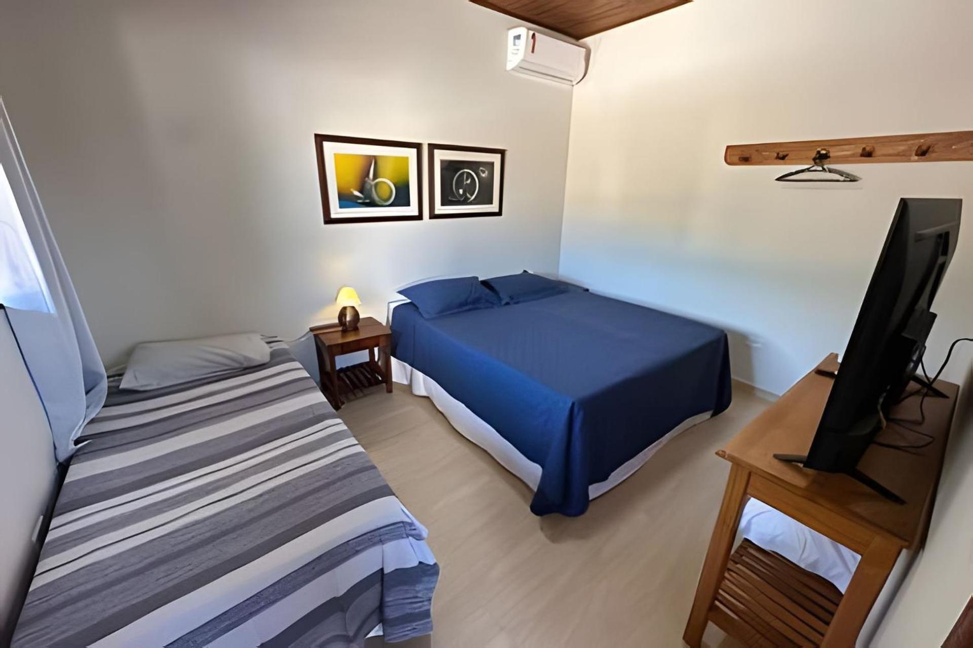 Linda Casa C/ Vista Pro Mar Na Praia Grande Em باراتي المظهر الخارجي الصورة